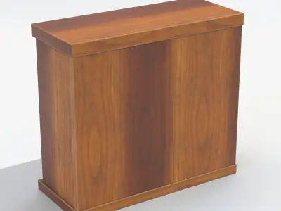 hinged shelf 3D model