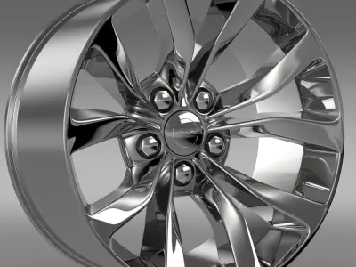 Chrysler 300 Limited 2015 rim 3D model
