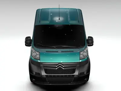 Citroen Relay Van L4H3 2006-2014 3D model