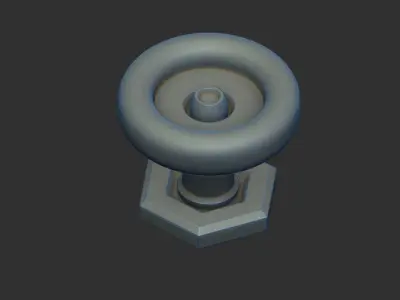 Control Panel IMM Brushes and 3D Models Vol 2 3D model