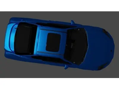 Hyundai Tiburon Coupe Car 2007-2009 Free 3D model