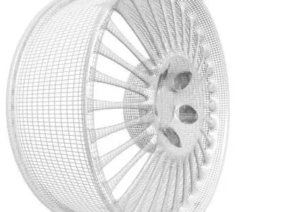 Wheel Rim 3D model 9