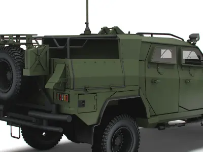 Novator Command Vehicle 2022 3D model