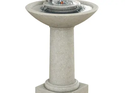 Aya Fountain 3D model