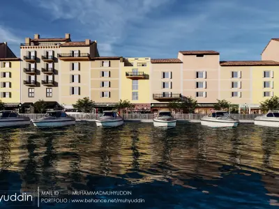 SUR DE FRANCIA BUILDING MDOEL 3D model