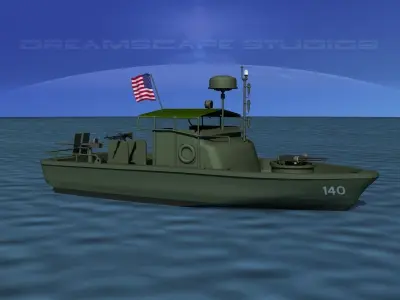 PBR Patrol Boat Riverine 3D model