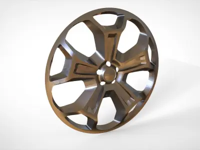 Wheel hub 3D model