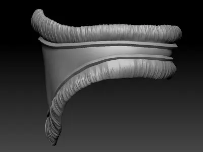 High-poly model Belt 3D model