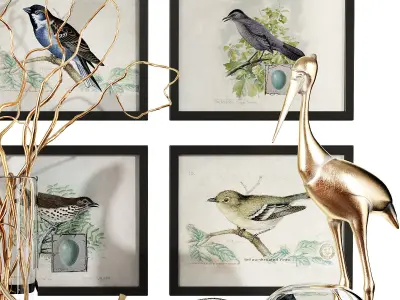 Decor set 45 3D model