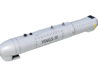 Chinese YINGS-III 330 Day Night Targeting Pod Low-poly 3D model