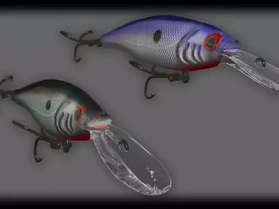 Crank Baits 3D model