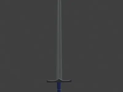 Dark Souls Longsword - Game Ready Low-poly 3D model