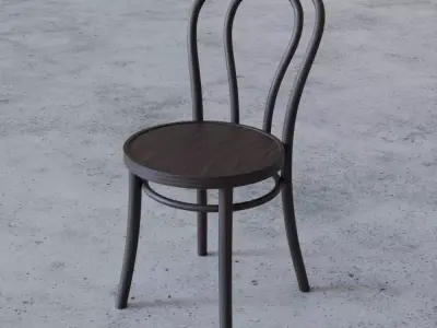 Simple chair Free 3D model
