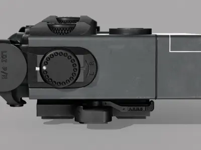 DBAL-A2 Aiming Laser Low-poly 3D model