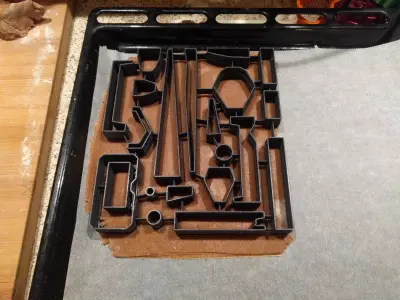 X-Wing Cookie Cutters 3D print model