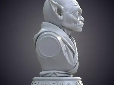 Grand Master Alien Force Bust PM-553 3D print model