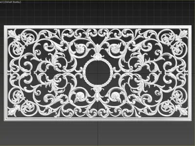 free ornamental classic decoration 3d model frame vol 32 Free 3D model