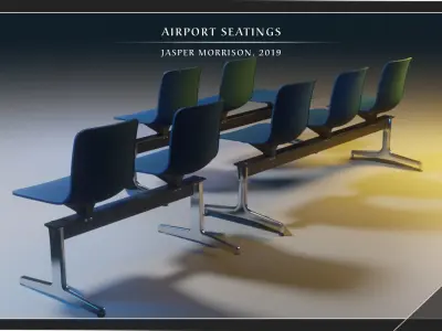 Public Seating - 007 Free 3D model