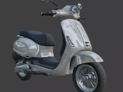 Modern Electric Scooter 3D model purchase