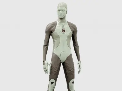 ROB-MECHA A  Rigged for Unreal Engine - Unity - MIXAMO 3D model