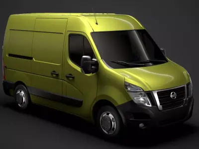 Nissan NV 400 L1H2 Van 2020 3D model