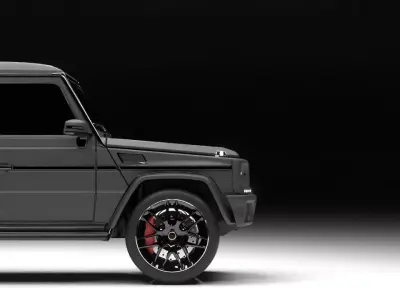 Mercedes G-Class G63 AMG Style 3D Printable Rigged SUV 3D print model