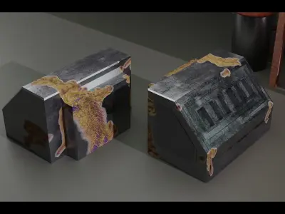 Low-Poly 3D Model of Pipe Air Conditioning Part Low-poly 3D model