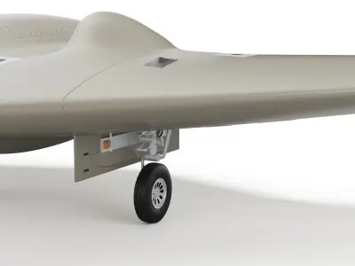 Lockheed Martin RQ-170 Sentinel UAV Drone Iran Version 3D model