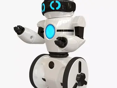 Meetmip robot on wheels 3D model