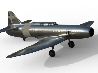 Caproni Campini 3D model