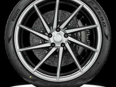 Pirelli PZ4 315 35 ZR21 111Y 3D model
