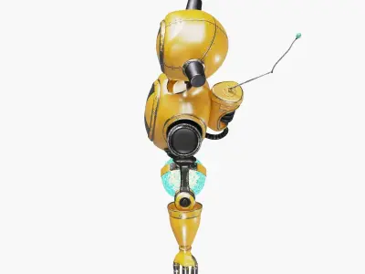 Robot Test Dummy 3D model