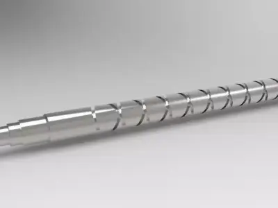 Diferrent shaft Free 3D model