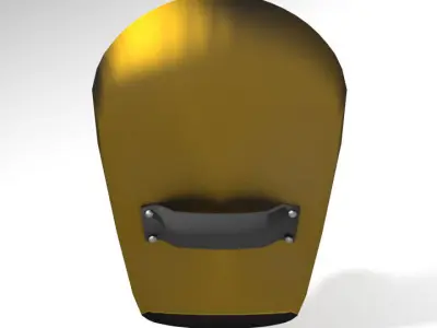 Personal Armor Shield - Medieval Battersea 3D model