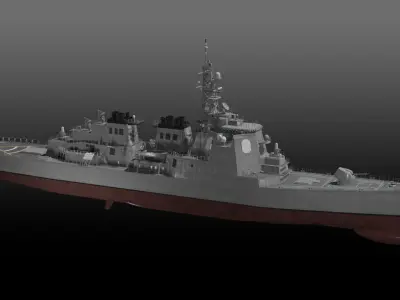 JS Kongo DDG-173 3D model