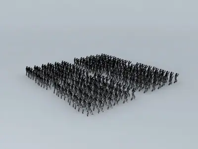 small army Free 3D model