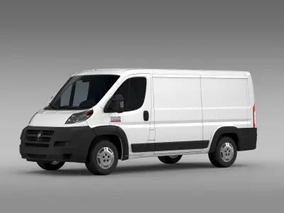 Ram Promaster Cargo 1500 LR 136WB 2015 3D model