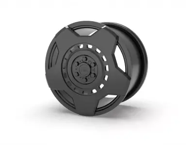 black rhino rim design Free 3D print model