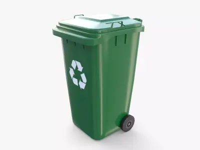 Trash can v1 3D model