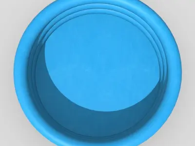 CC0 - Inflatable Pool Free low-poly 3D model