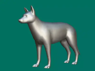 Belgian Malinois Free 3D model