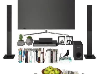 Living Room Modern 3D model