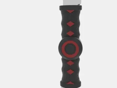 Stealth Strike Ninja Weapon Low-poly 3D model