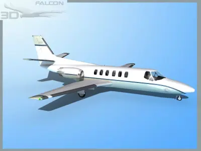 Falcon3D Citation V C560 F04 3D model
