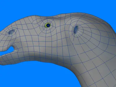 Kritosaurus Type-1 Di 3D model