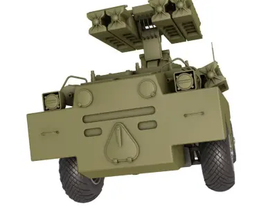 9K31 Strela-1 3D model