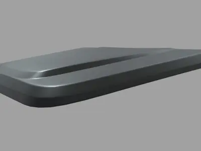 Car Bonnet Mercedes AMG G 63 Low-poly 3D model