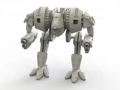 3D Robot model lego star wars 3D model
