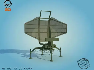 AN TPS 43 US 3D model