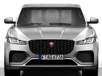 Jaguar F Pace 3D model